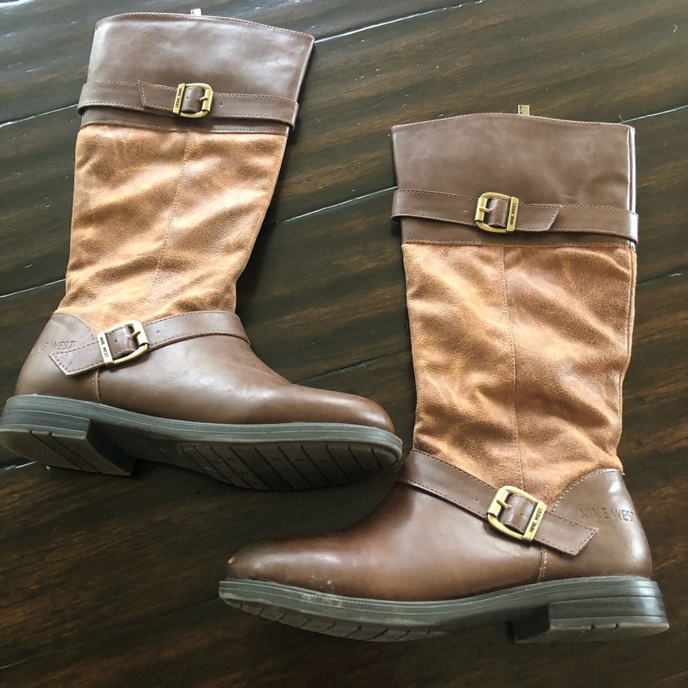 Nine West girls boots size 2 1/2